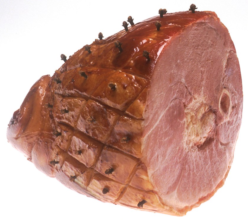 A whole baked ham - Wikimedia Commons