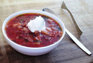 Borsch (Red Soup) - Appetite in Siberia Soupe Bortsch